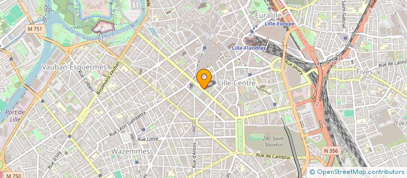 localisation de l'entreprise SYND COPROP IMM 155 BD DE LA LIBERTE à LILLE
