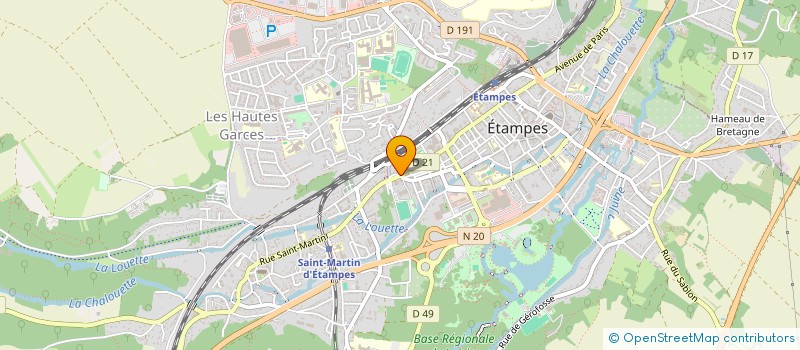 localisation de l'entreprise SYND COPROP IMM 164 R SAINT JACQUES à ETAMPES