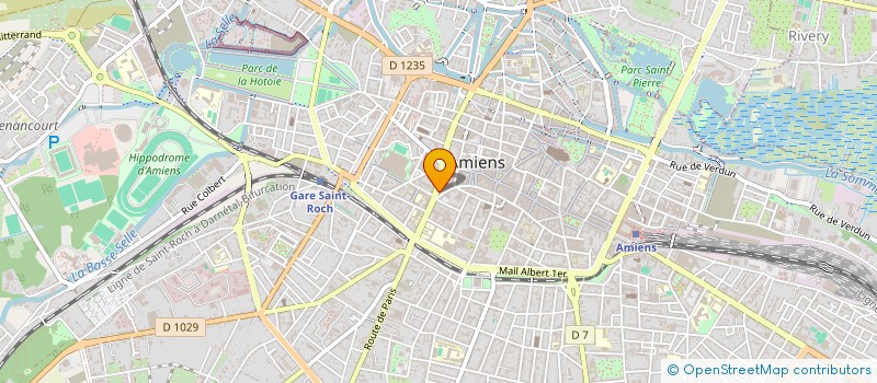 localisation de l'entreprise SYND COPROP IMM 17 RUE DE LA 2 DB  AMIENS