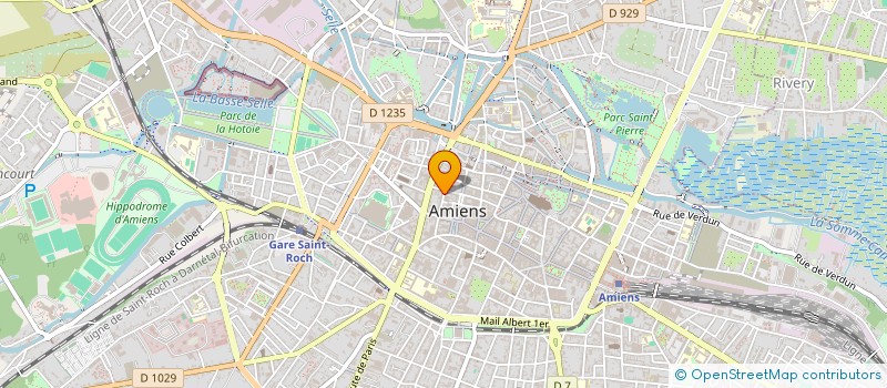 localisation de l'entreprise SYND COPROP IMM 19 RUE LEON BLUM  AMIENS