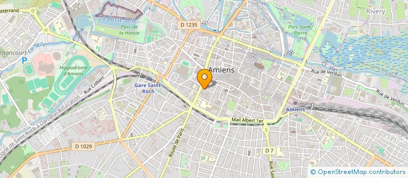 localisation de l'entreprise SYND COPROP IMM 2 RUE ALBERT ROZE  AMIENS