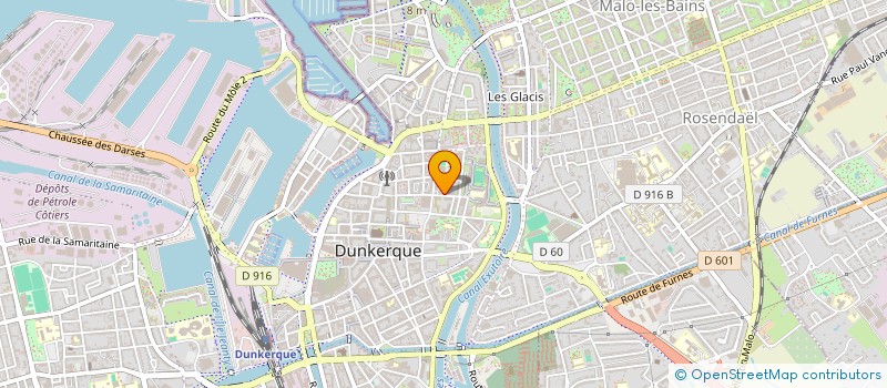 localisation de l'entreprise SYND COPROP IMM 21 RUE EMMERY à DUNKERQUE