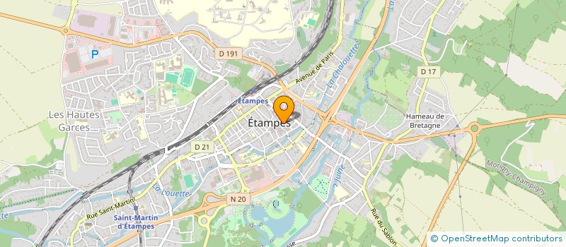 localisation de l'entreprise SYND COPROP IMM 24-26B PL NOTRE DAME à ETAMPES