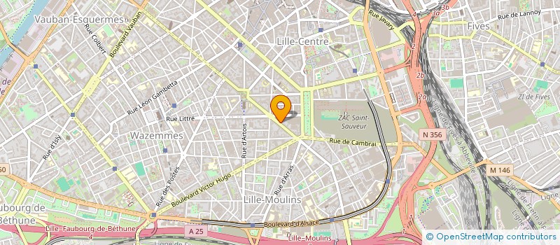 localisation de l'entreprise SYND COPROP IMM 279 RUE SOLFERINO à LILLE
