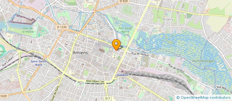 localisation de l'entreprise SYND COPROP IMM 3 RUE JEAN XXIII  AMIENS