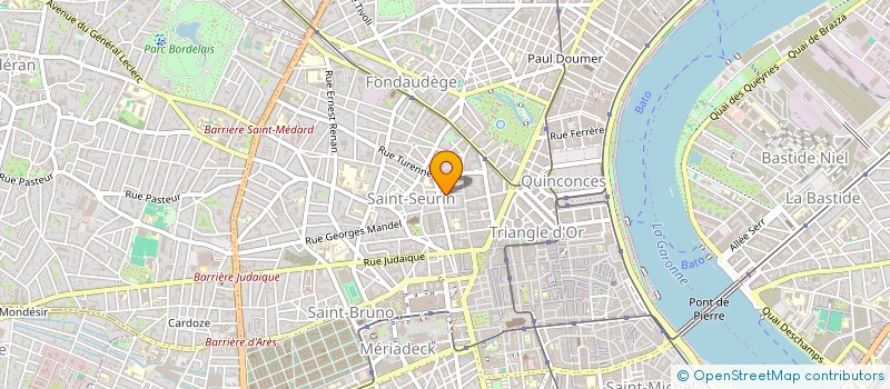 localisation de l'entreprise SYND COPROP IMM 31 RUE LEBRUN  BORDEAUX