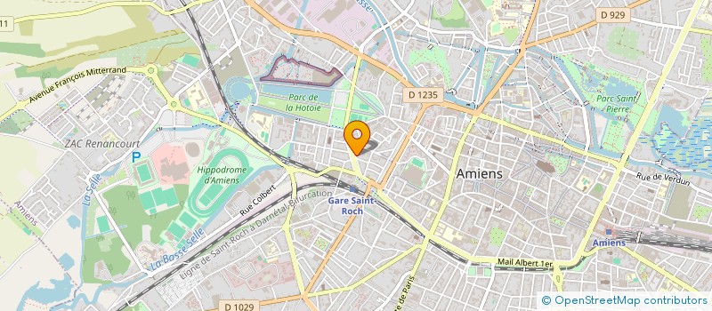 localisation de l'entreprise SYND COPROP IMM 38 BD DES FEDERES  AMIENS