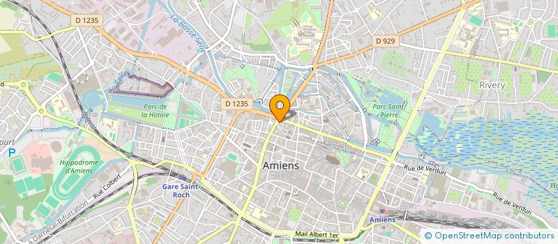 localisation de l'entreprise SYND COPROP IMM 40 RUE GAL LECLERC  AMIENS