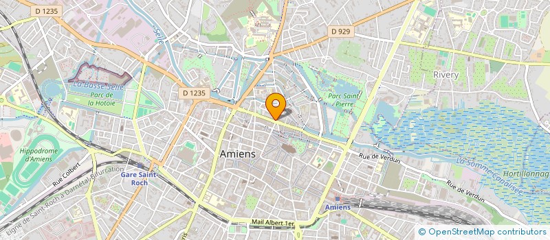 localisation de l'entreprise SYND COPROP IMM 5 RUE SAINT LEU  AMIENS