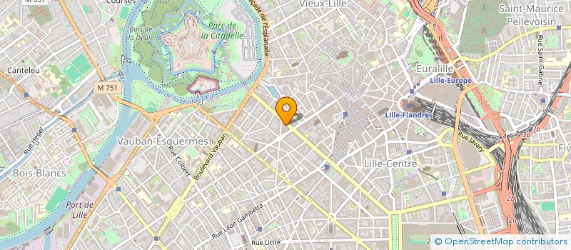 localisation de l'entreprise SYND COPROP IMM 56 BD LIBERTE à LILLE