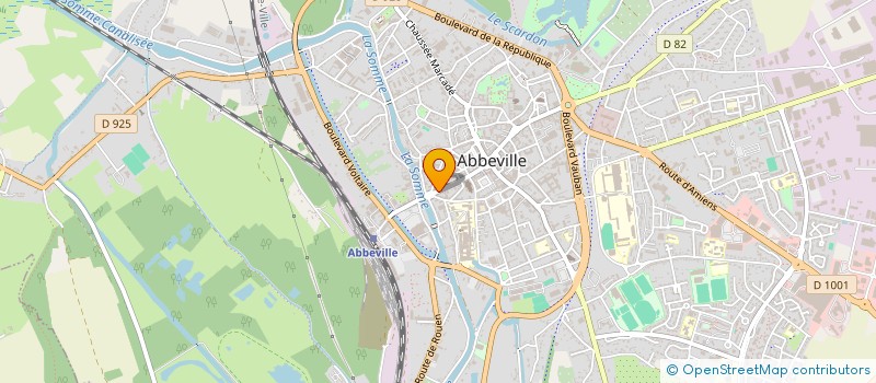 localisation de l'entreprise SYND COPROP IMM 59 RUE ST VULFRAN à ABBEVILLE