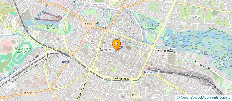 localisation de l'entreprise SYND COPROP IMM 7 RUE DES SERGENTS  AMIENS