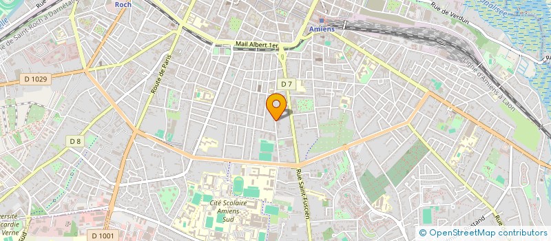 localisation de l'entreprise SYND COPROP IMM 73 R L THUILLIER  AMIENS