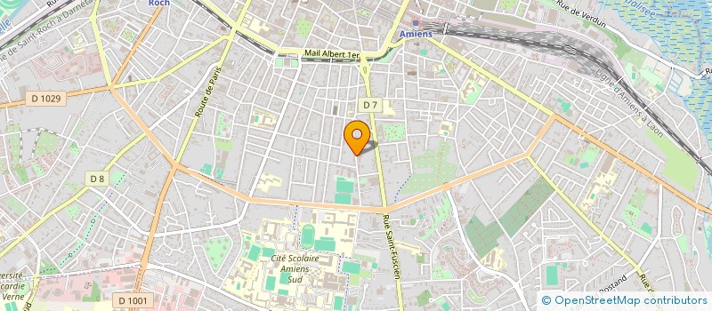 localisation de l'entreprise SYND COPROP IMM 75 RUE L THUILLIER  AMIENS