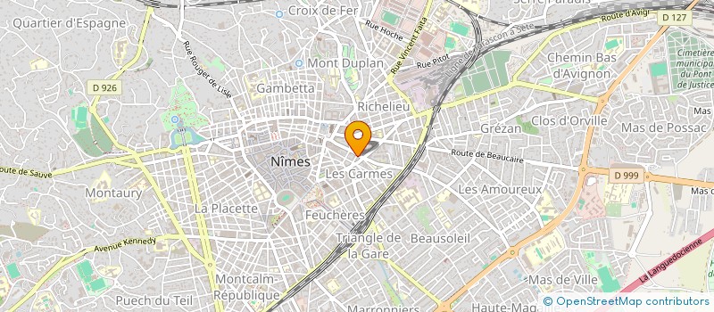 localisation de l'entreprise SYND COPROP IMM 8 RUE DE PRESTON  NIMES