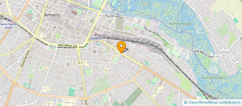 localisation de l'entreprise SYND COPROP IMM 80 RUE JULES BARNI  AMIENS