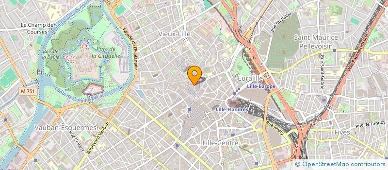 localisation de l'entreprise SYND COPROP IMM 9 RUE GRANDE CHAUSSEE à LILLE