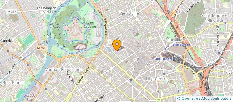 localisation de l'entreprise SYND COPROP IMM BAIGNERIE à LILLE