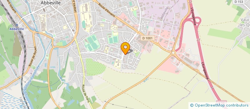 localisation de l'entreprise SYND COPROP IMM CTRE COMMERCIAL à ABBEVILLE