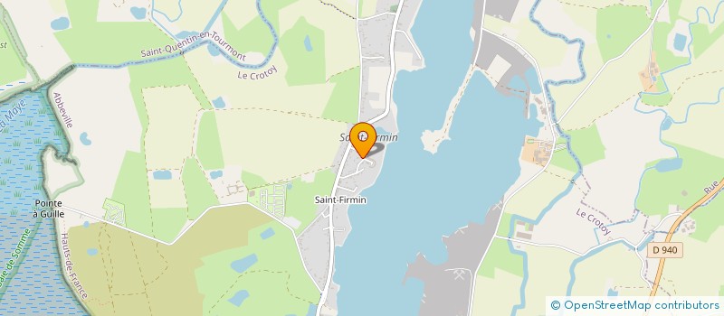 localisation de l'entreprise SYND COPROP IMM DE LA RUE DES CHALETS à LE CROTOY