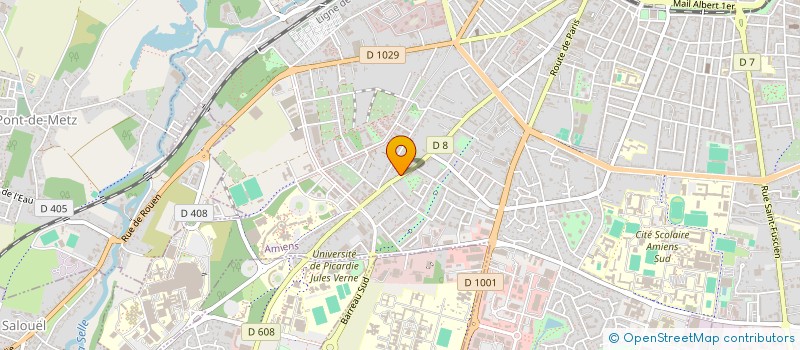 localisation de l'entreprise SYND COPROP IMM DECATHLON RES J MOULIN  AMIENS