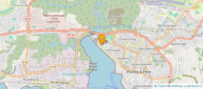 localisation de l'entreprise SYND COPROP IMM DILIGENTI à POINTE A PITRE