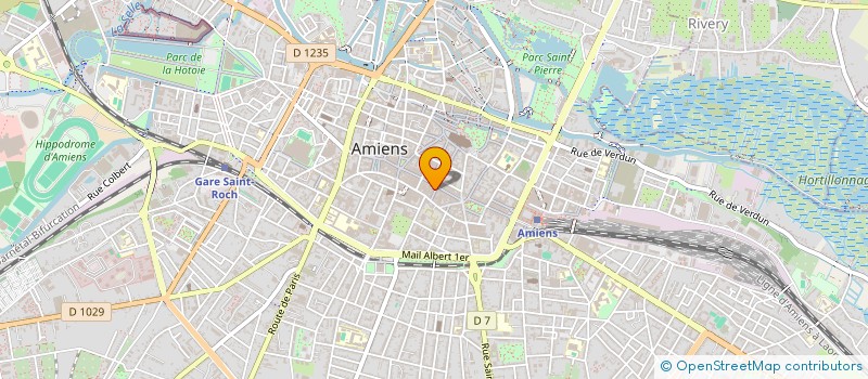 localisation de l'entreprise SYND COPROP IMM ERNEST CAUVIN  AMIENS