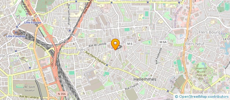 localisation de l'entreprise SYND COPROP IMM FIVES MADAGASCAR à LILLE
