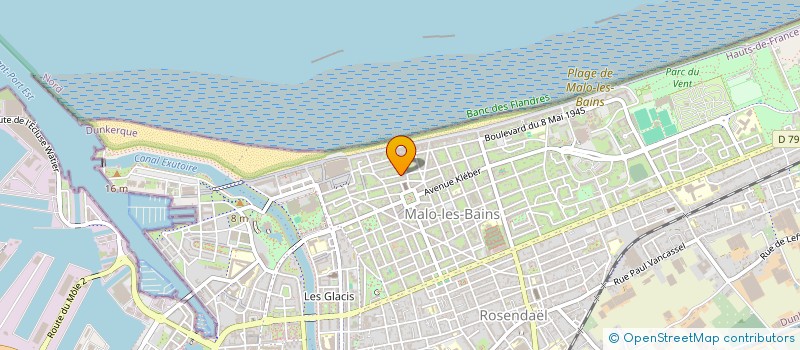 localisation de l'entreprise SYND COPROP IMM LE BRIGANTIN  DUNKERQUE