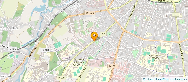 localisation de l'entreprise SYND COPROP IMM LE MARATHON RES J MOULIN  AMIENS