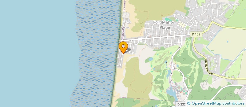 localisation de l'entreprise SYND COPROP IMM PLUVIER RESIDENCE  FORT-MAHON-PLAGE