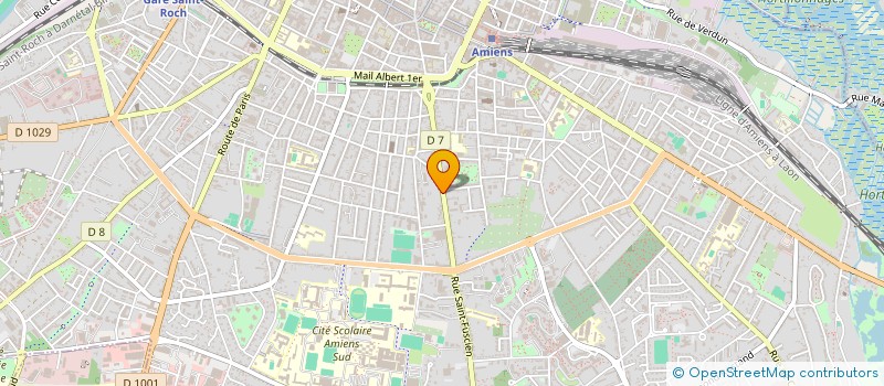 localisation de l'entreprise SYND COPROP IMM RES LES MARRONNIERS  AMIENS