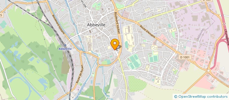 localisation de l'entreprise SYND COPROP IMM RES ST GILLES à ABBEVILLE