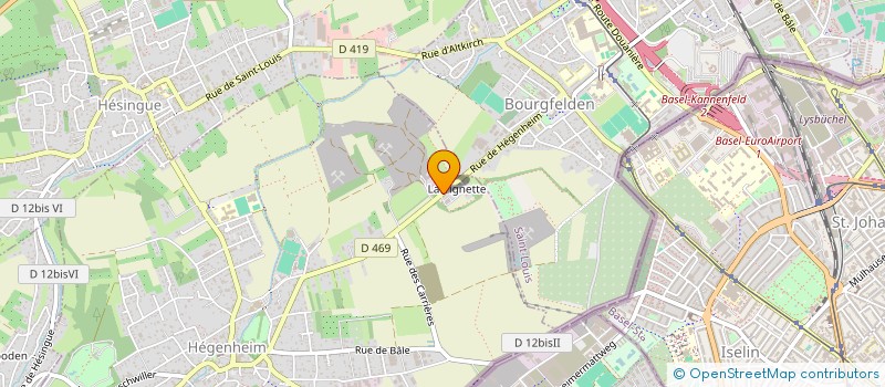 localisation de l'entreprise SYND COPROP IMM RESIDENCE LA VIGNETTE  HEGENHEIM