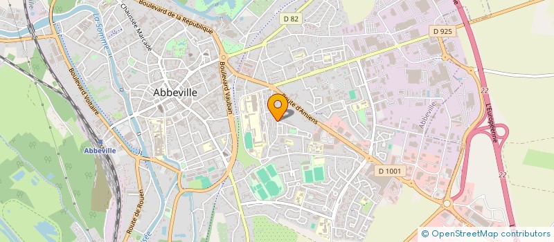 localisation de l'entreprise SYND COPROP IMM RUE DU MOULIN QUIGNON  ABBEVILLE