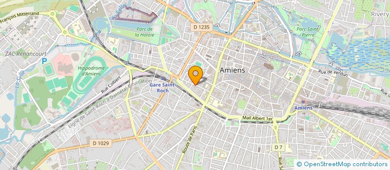 localisation de l'entreprise SYND COPROP IMM RUE FREDERIC PETIT  AMIENS