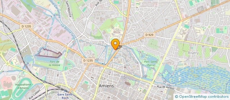 localisation de l'entreprise SYND COPROP IMM SQ DARLINGTON  AMIENS