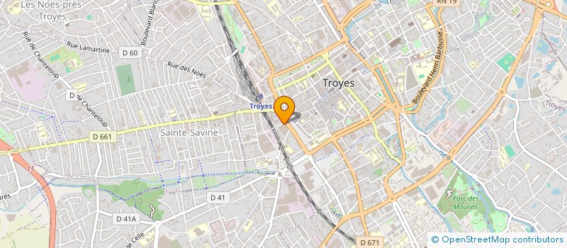 localisation de l'entreprise SYND COPROP IMM VICTOR HUGO  TROYES