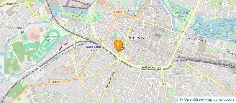 localisation de l'entreprise SYND COPROP IMMEUB 10 RUE DESPREZ  AMIENS