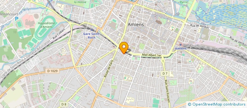 localisation de l'entreprise SYND COPROP IMMEUB 23 RUE LE NOTRE  AMIENS