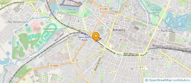 localisation de l'entreprise SYND COPROP IMMEUB 27 BD DE GUYENCOURT  AMIENS