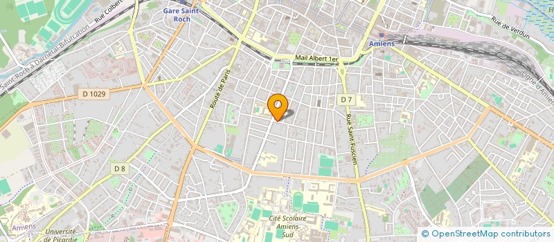 localisation de l'entreprise SYND COPROP IMMEUB 79 BIS RUE DELPECH  AMIENS