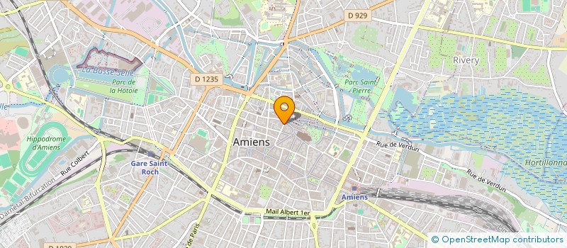 localisation de l'entreprise SYND COPROP IMMEUB DE LA RUE FLATTERS  AMIENS