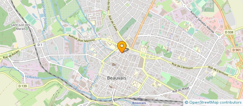 localisation de l'entreprise SYND COPROP IMMEUB ILOT BK  BEAUVAIS