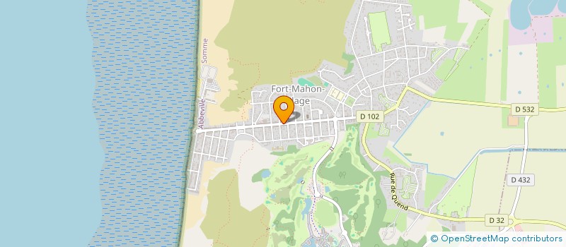 localisation de l'entreprise SYND COPROP IMMEUB LA CARAQUE  FORT-MAHON-PLAGE