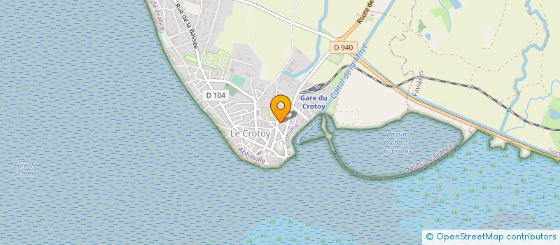 localisation de l'entreprise SYND COPROP IMMEUB LES ONDINES à LE CROTOY