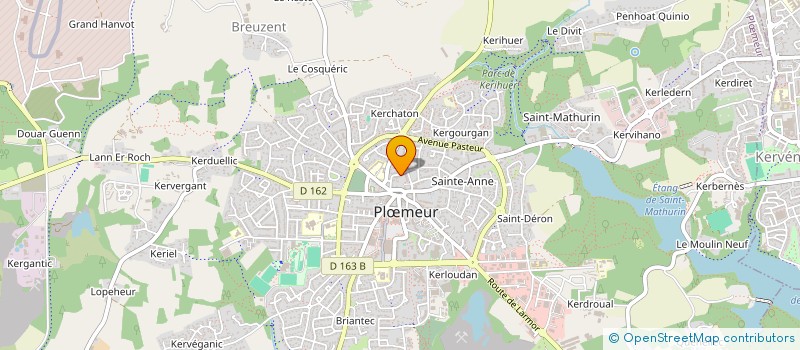 localisation de l'entreprise SYND COPROP IMMEUB R RAIME  PLOEMEUR