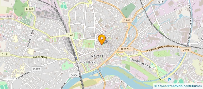 localisation de l'entreprise SYND COPROP IMMEUBLE 13 R GAMBETTA à NEVERS