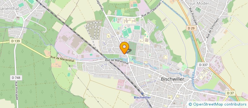 localisation de l'entreprise SYND COPROP IMMEUBLE 2 RUE DU CARMEL  BISCHWILLER