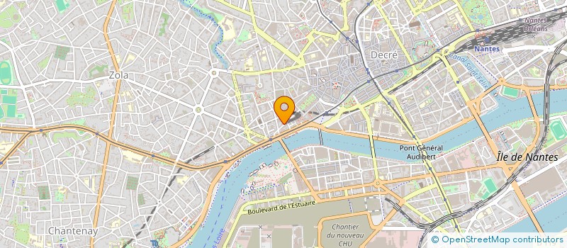 localisation de l'entreprise SYND COPROP IMMEUBLE 4 R BAT GUINAUDEAU à NANTES